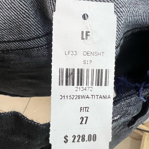 Carmar Titania Fitz Slim Fit High Rise Black Shorts Bird Design 27 Button Fly - Picture 8 of 10